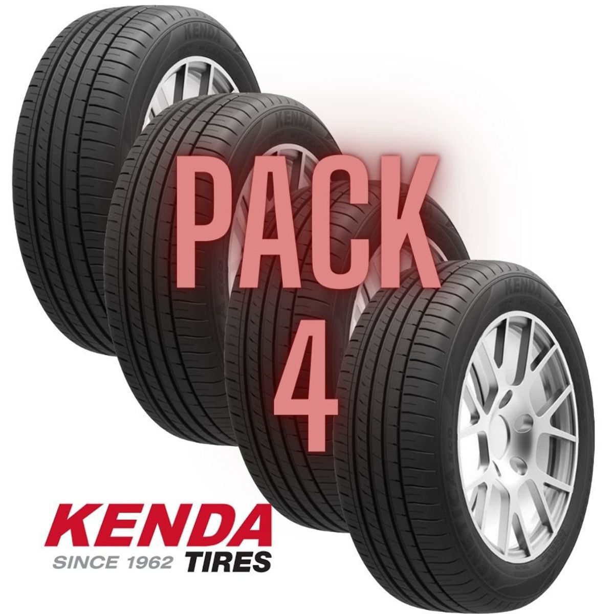 KENDA - PacK 4 Llantas  195/65R15 - Kaiser KR203