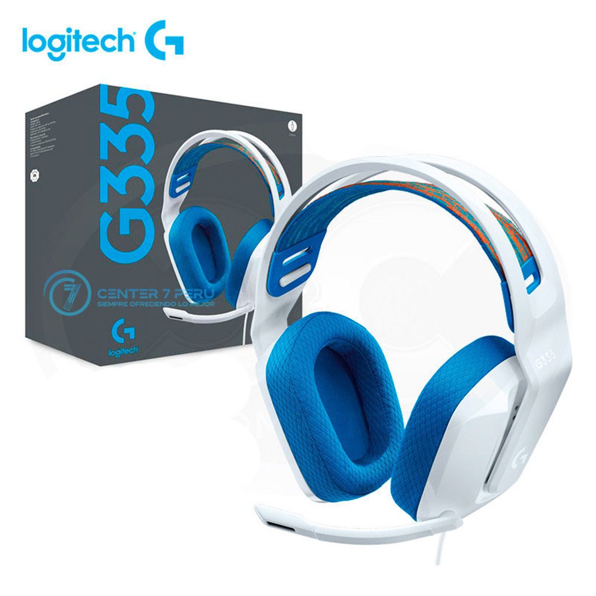 LOGITECH - AUDIFONO CMICROF LOGITECH G335 WHITE