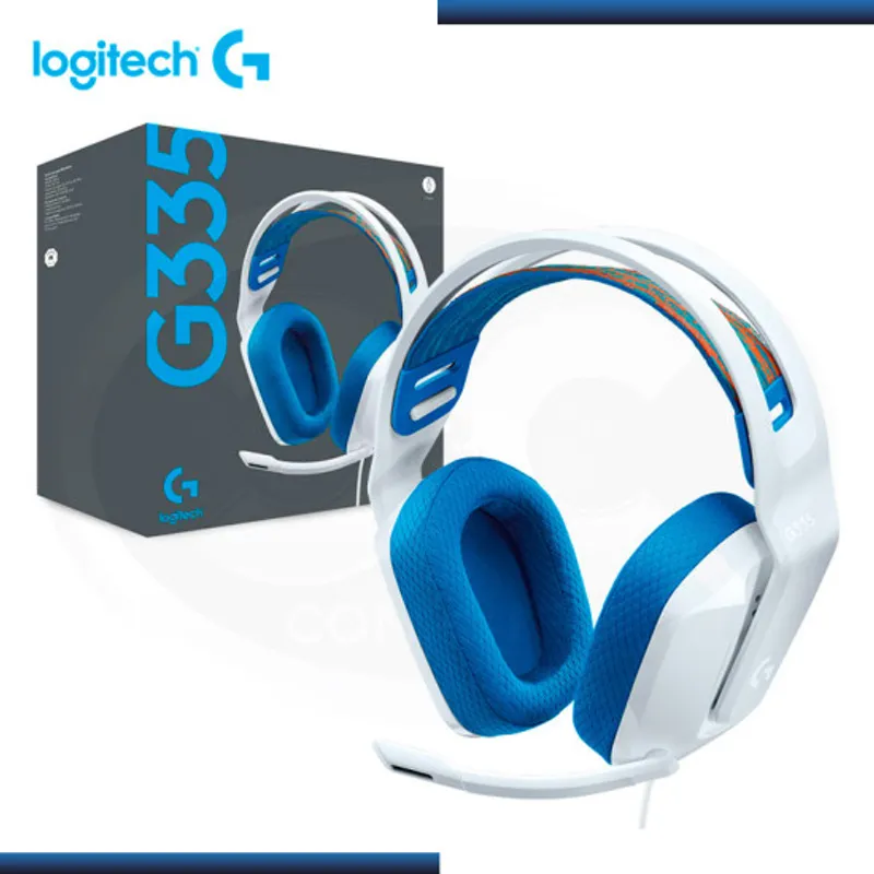 LOGITECH - AUDIFONO CMICROF LOGITECH G335 WHITE