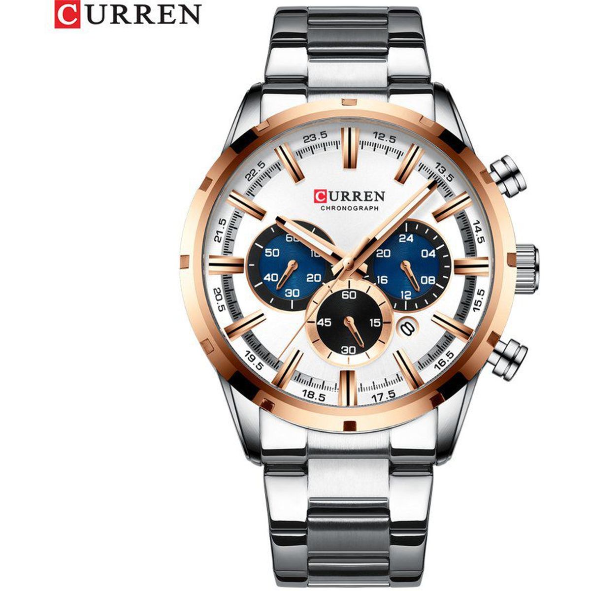 VATYERTY - Reloj para hombre curren resistente al agua con banda de acero 8355 #3