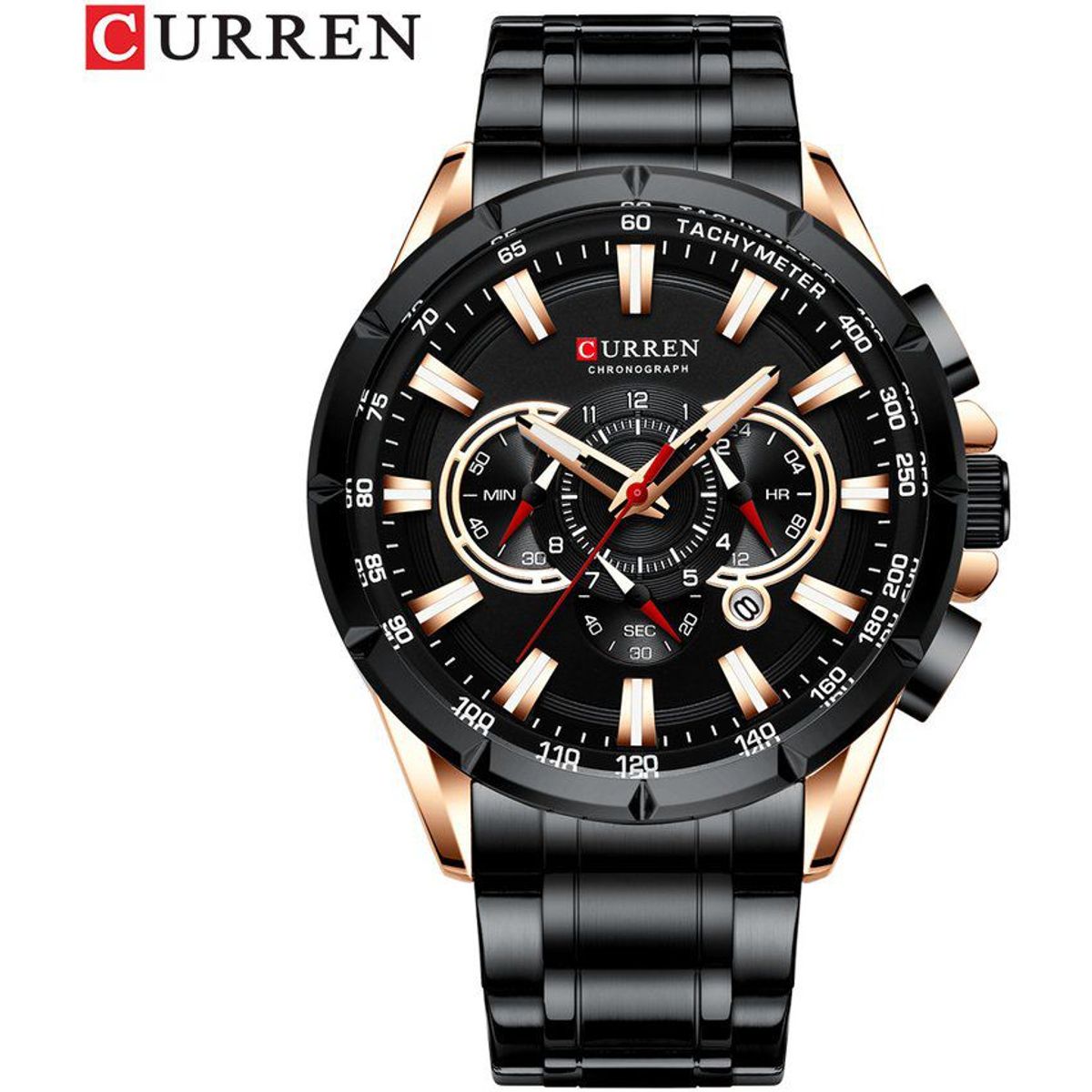 VATYERTY - Curren 8363 correa de acero de cuarzo para hombre #2