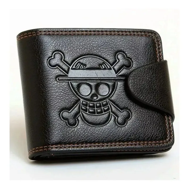 VATYERTY - Cartera de one piece luffy anime alta calidad
