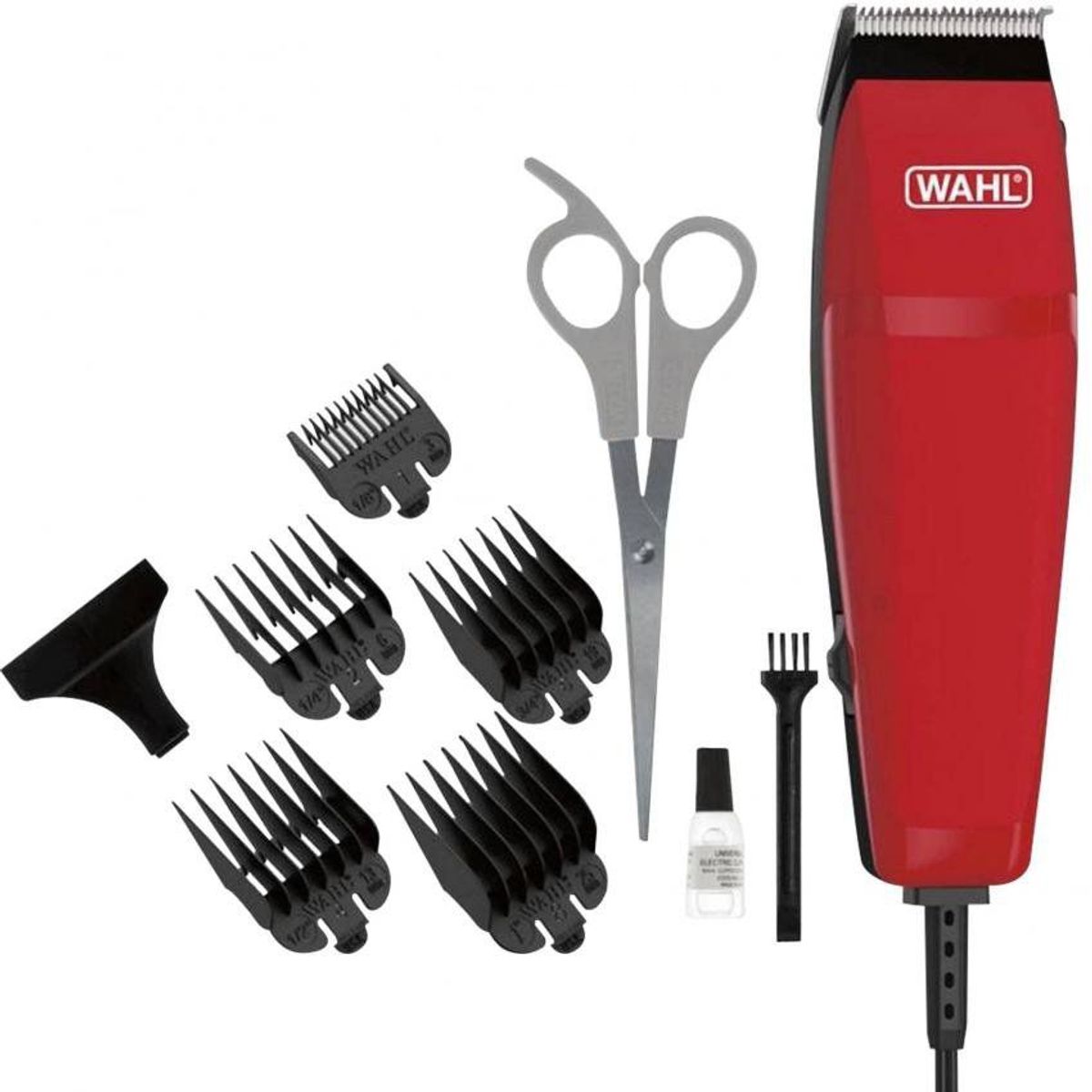 WAHL - Maquina corta cabello whal profesional easy cut + kit 9 piezas