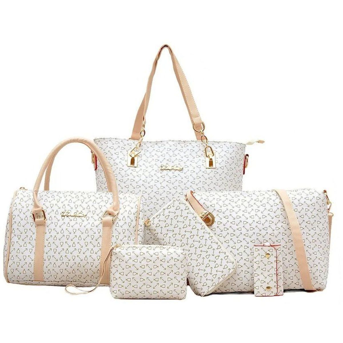 VATYERTY - Set 6 Bolsos Vatyerty  Estampados Mujer