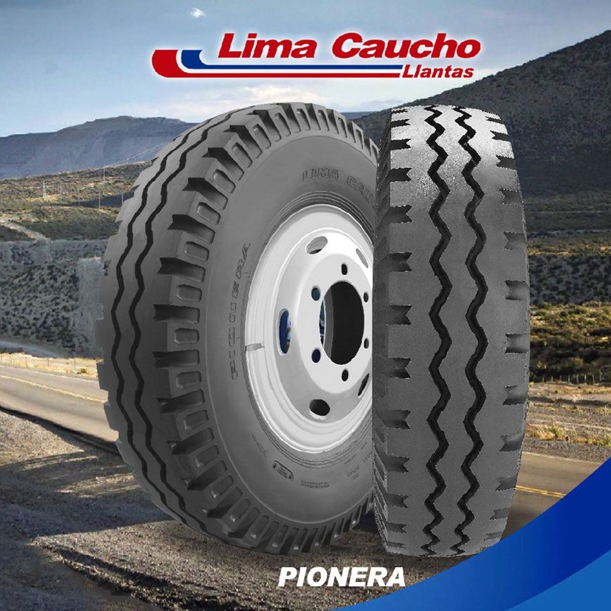 LIMA CAUCHO - Llanta 750-15 14PR- LIMA CAUCHO -PIONERA