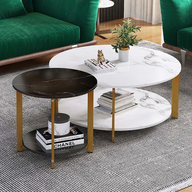 DECOR MESAS - Mesa de Centro Oreo - Mármol