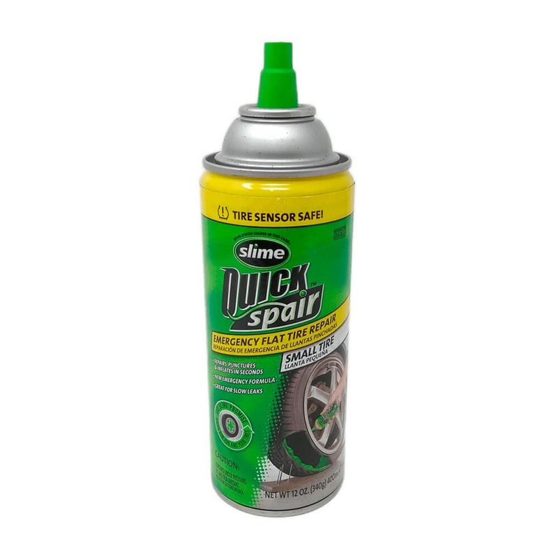 SLIME - Sellador Slime Pro Quick Spray para llantas sin camara 12 oz