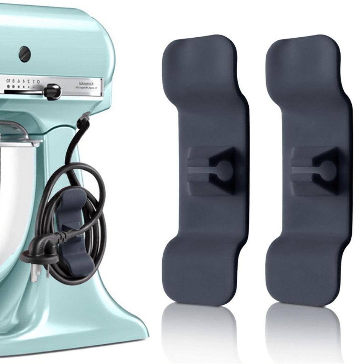 KAST PE - Pack de 3 Agarrador Organizador de cables Enchufe Electrodomésticos