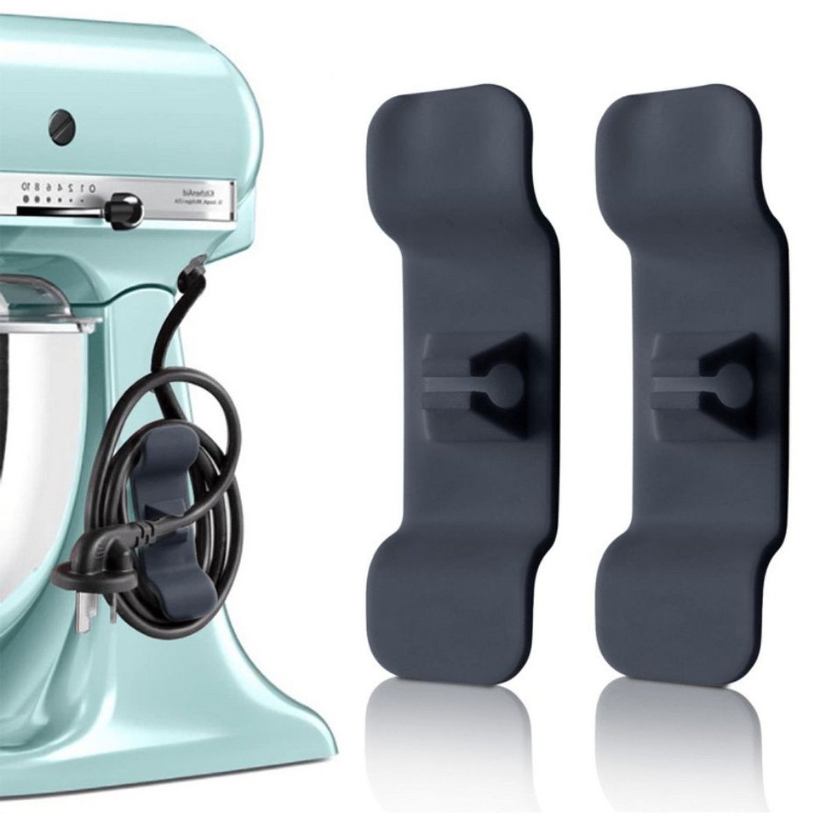 KAST PE - Pack de 3 Agarrador Organizador de cables Enchufe Electrodomésticos