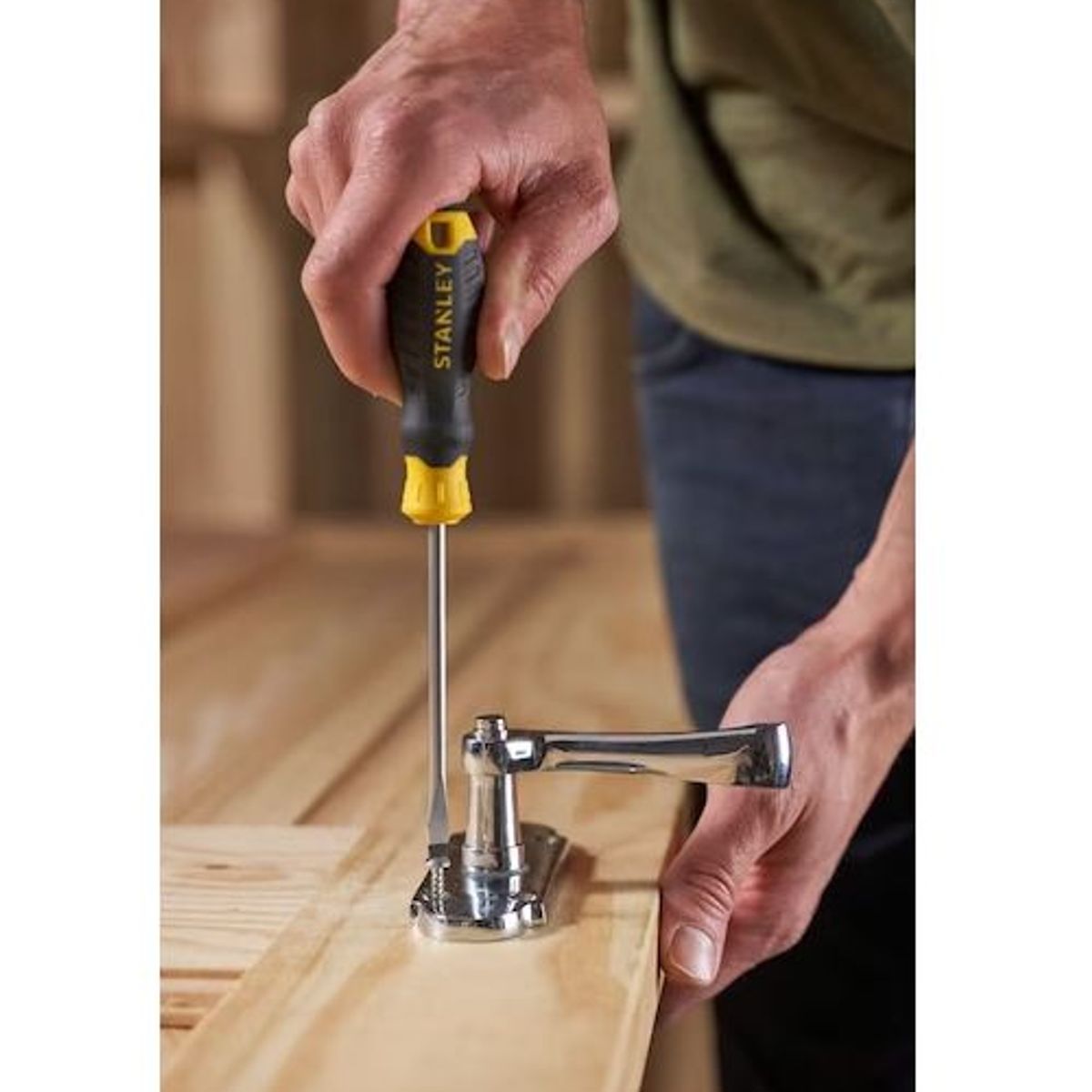 STANLEY - JUEGO 4 PIEZAS DESARMADOR CUSHION GRIP 60-040 STANLEY