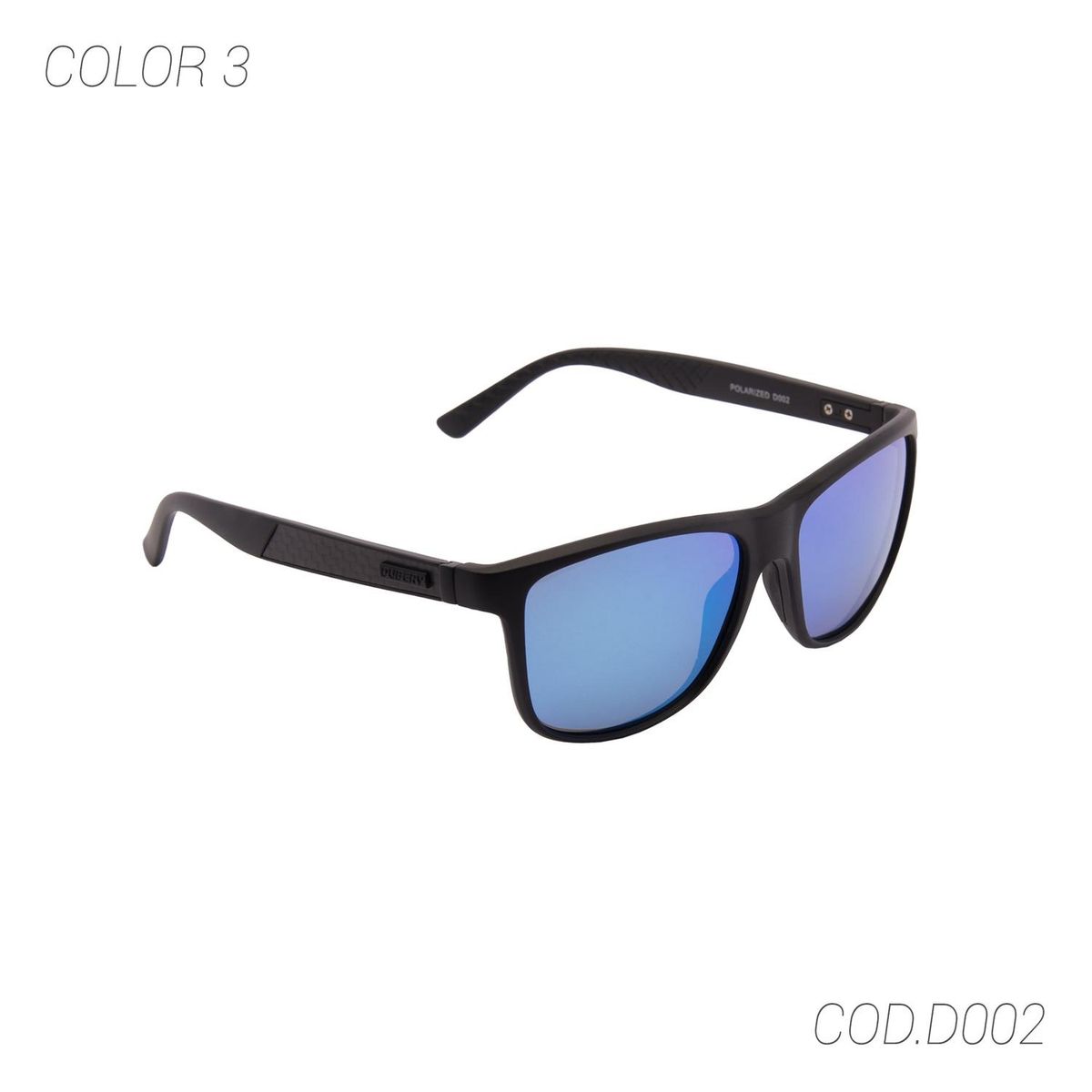 DUBERY - LENTES DE SOL POLARIZADOS UNISEX D002 DUBERY