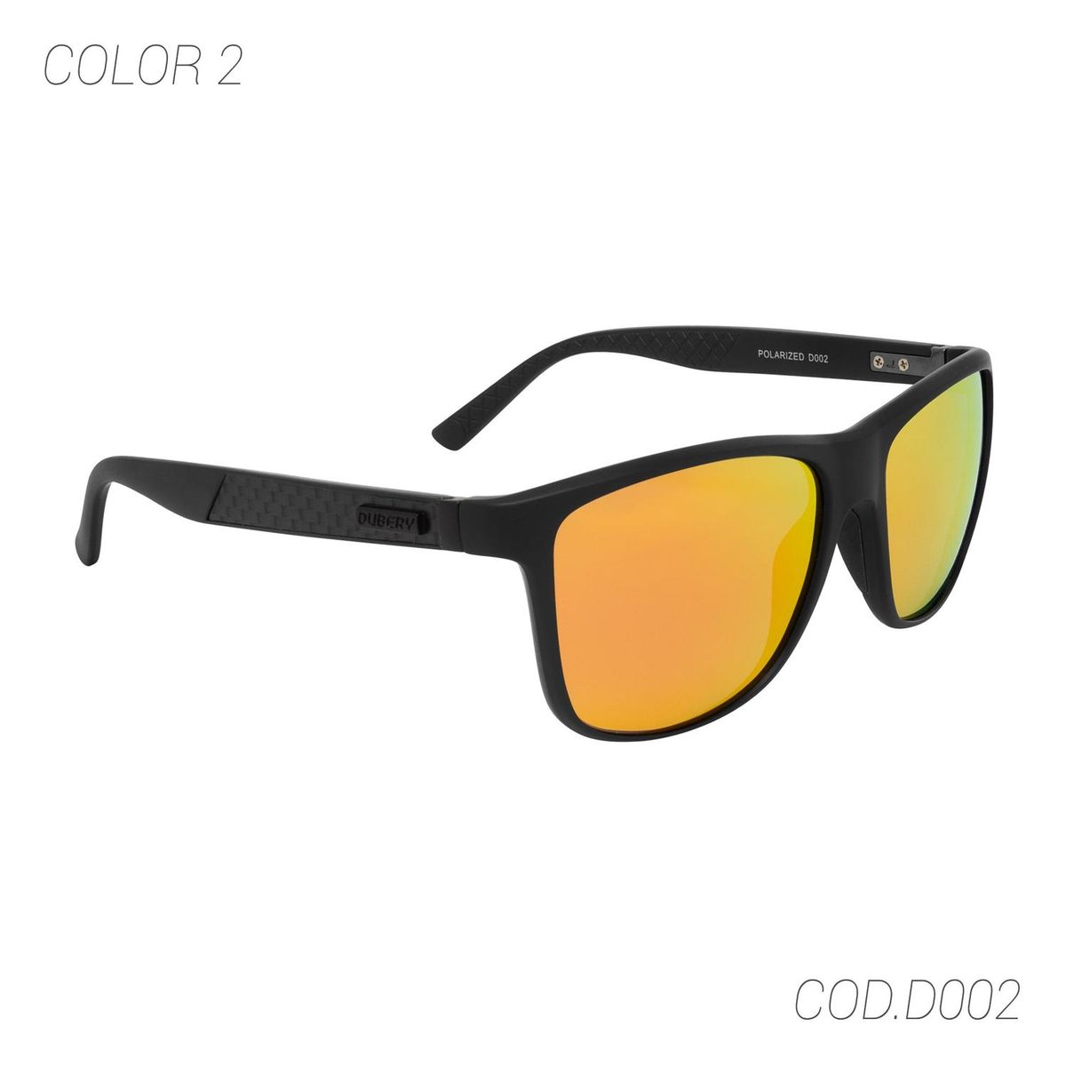 DUBERY - LENTES DE SOL POLARIZADOS UNISEX D002 DUBERY