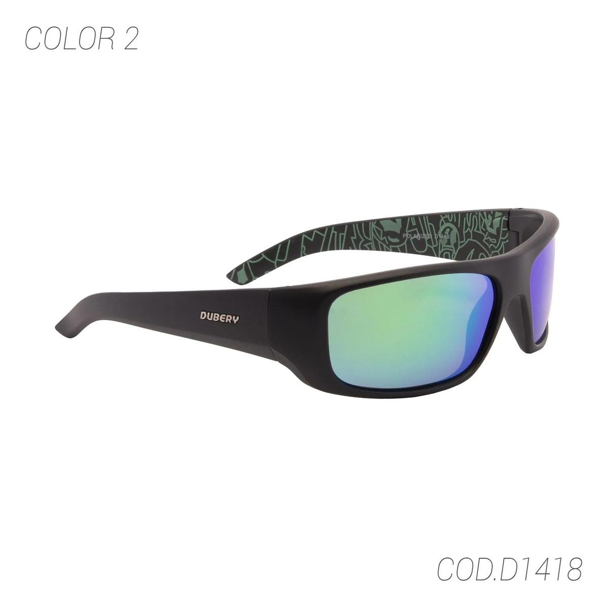 DUBERY - LENTES DE SOL POLARIZADOS UNISEX D1418 DUBERY