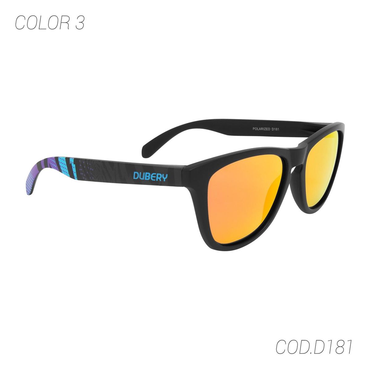 DUBERY - LENTES DE SOL POLARIZADOS UNISEX D181 DUBERY