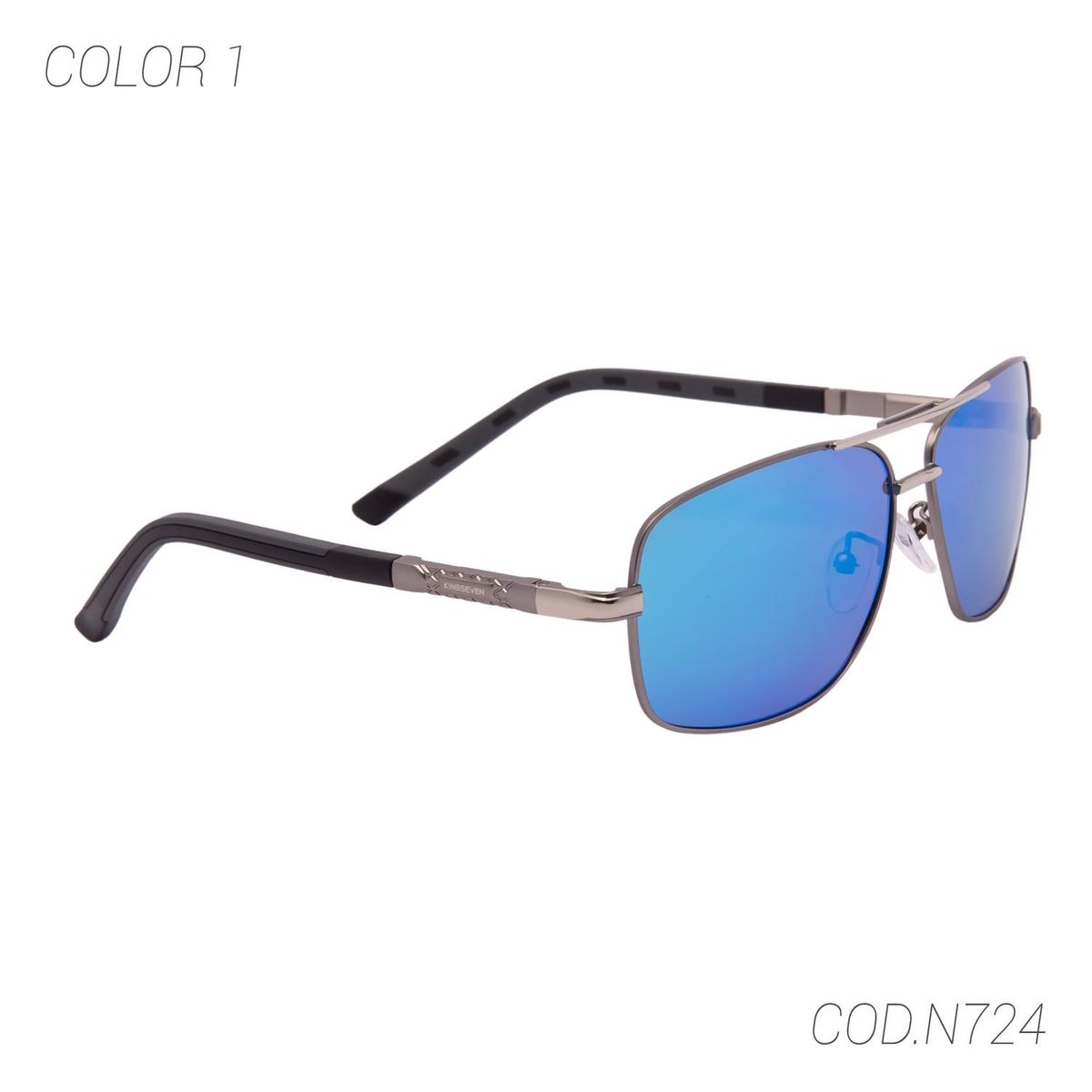 KINGSEVEN - LENTES DE SOL POLARIZADOS UNISEX N724 KING SEVEN