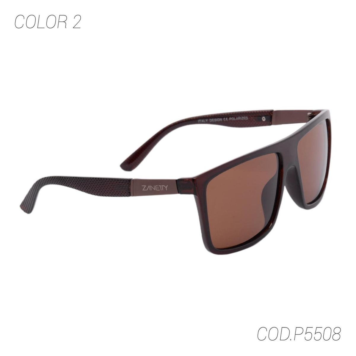 ZANETTY - LENTES DE SOL POLARIZADOS HOMBRE P5508 ZANETTY
