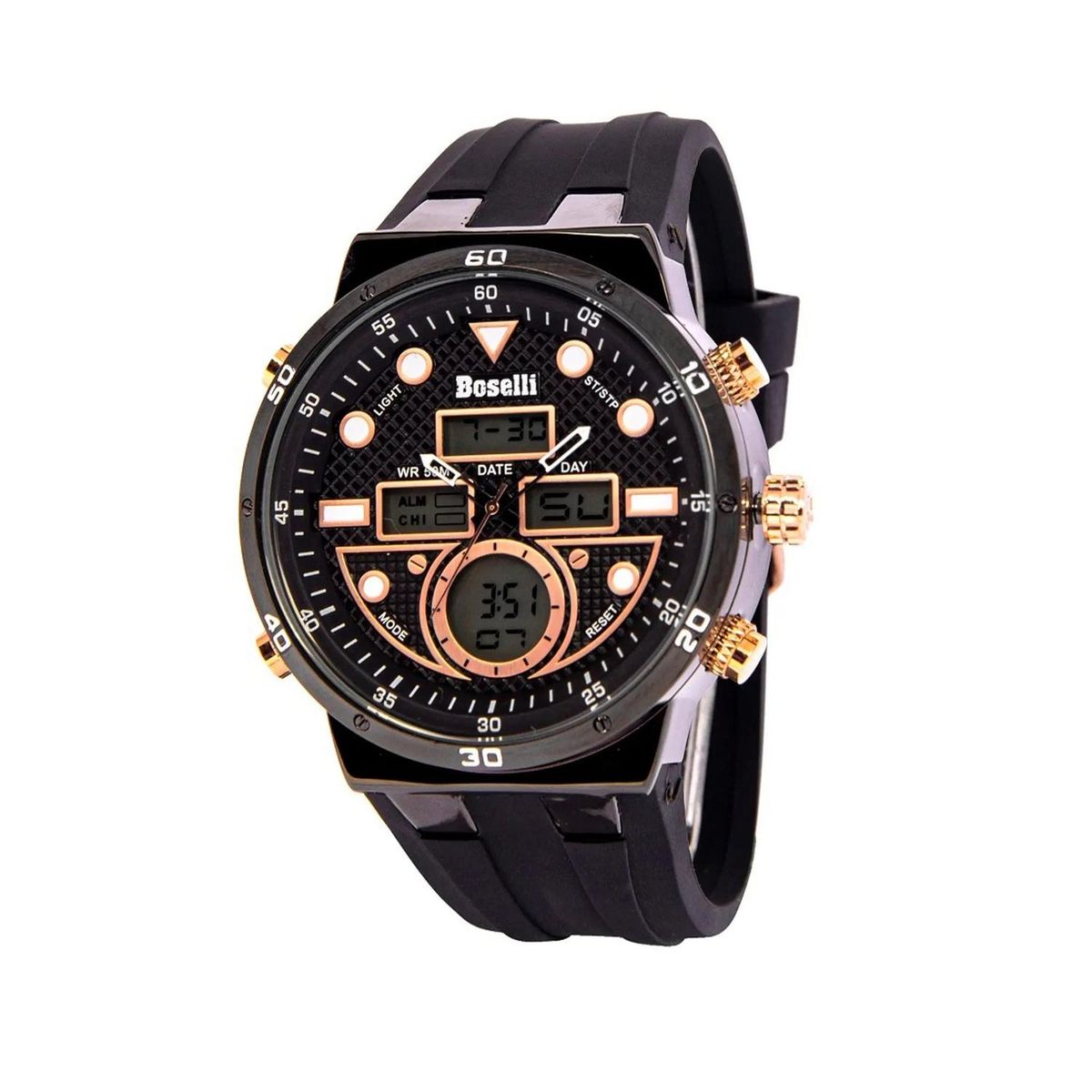 BOSELLI - RELOJ ACUATICO HOMBRE B163 BOSELLI - Negro