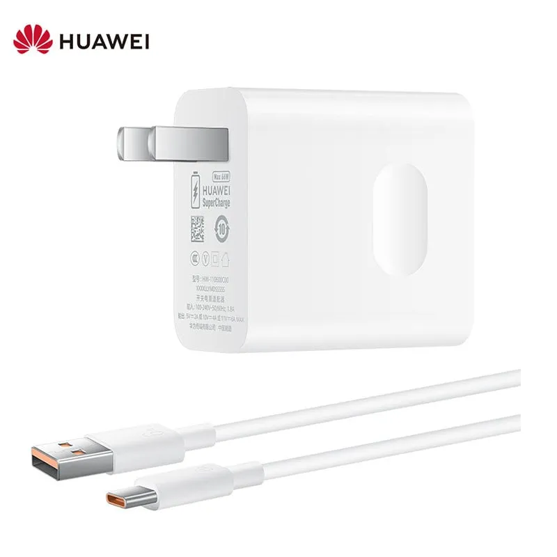 HUAWEI - Huawei 66w cargador súper rápido mate 40 tipo c