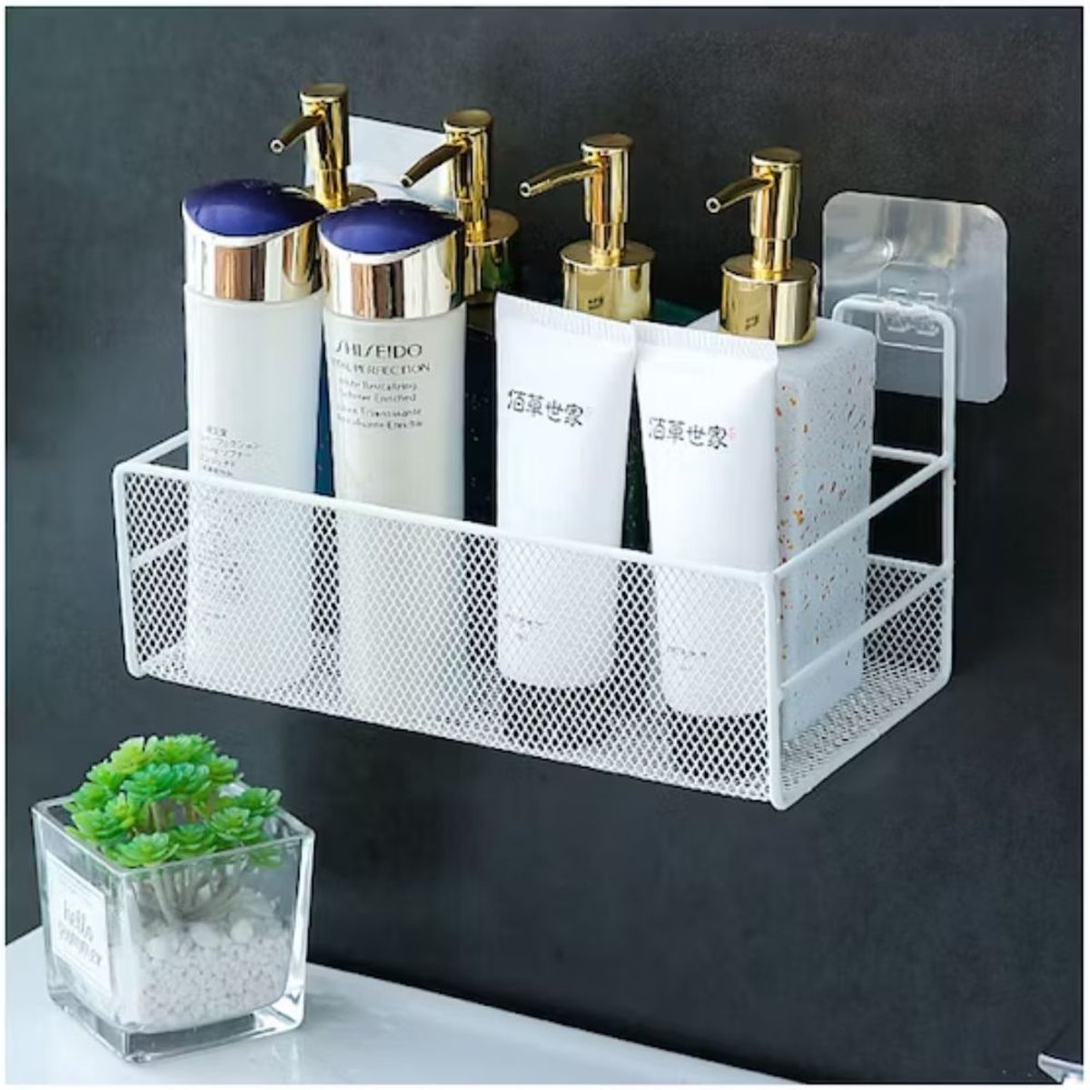 MINARI - Organizador de Pared para Tocador Baño y Cocina BL 45C
