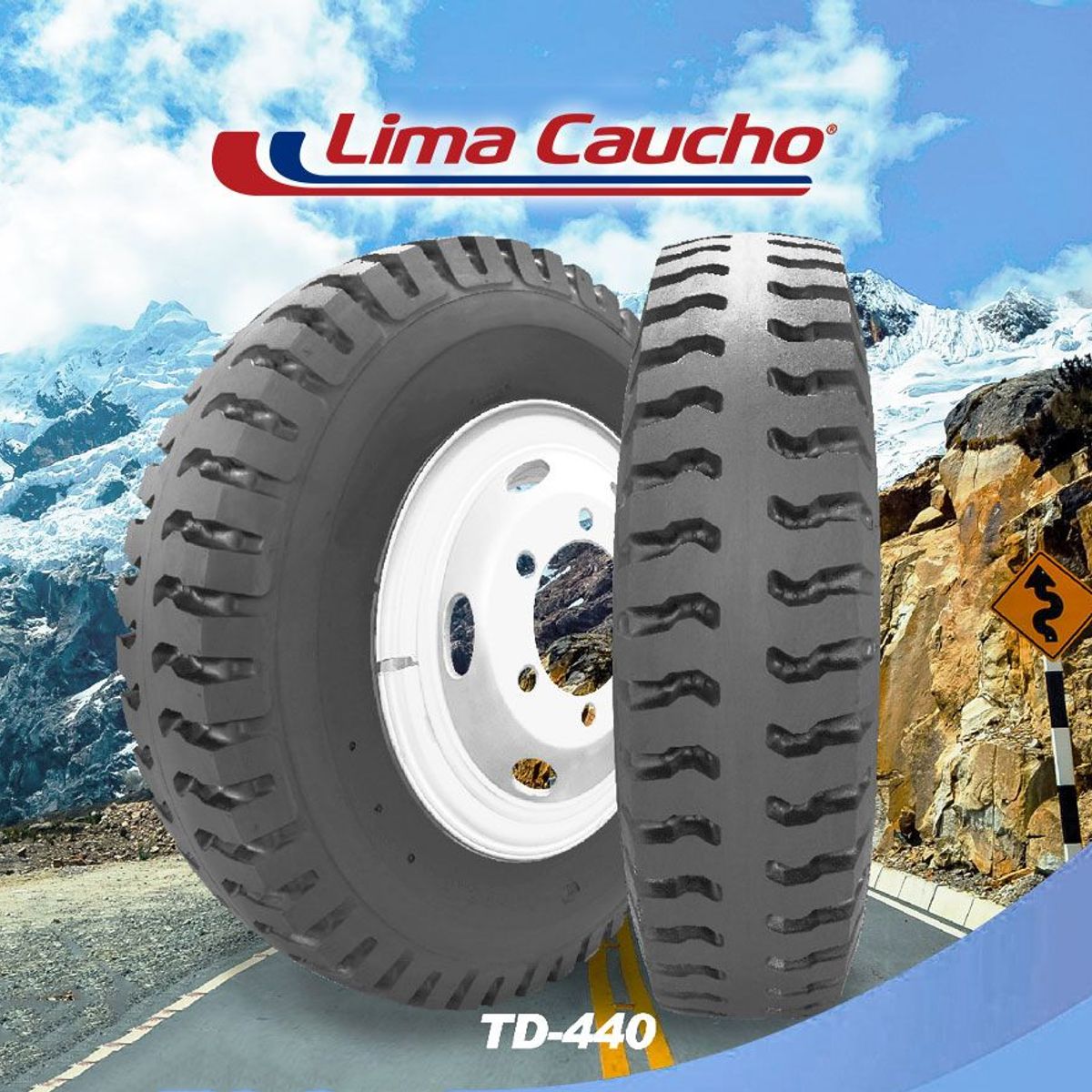 LIMA CAUCHO - Llanta 750-16 14PR - LIMA CAUCHO -EXTRA TD-440