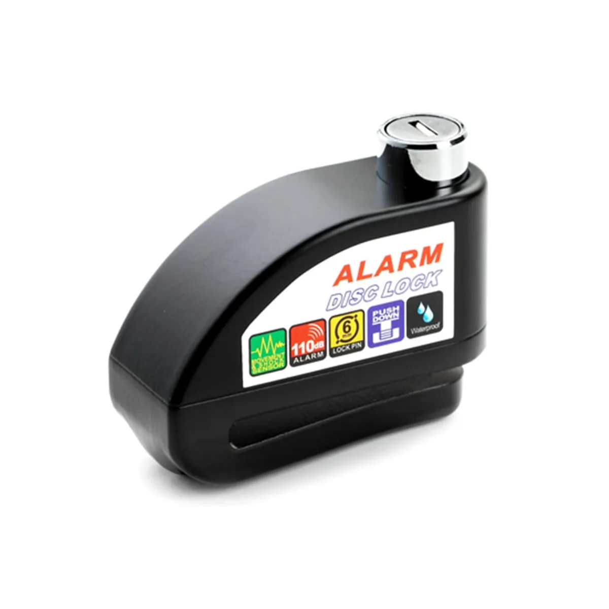 GENERICO - CANDADO DE MOTOCADENILLA DE CASCOESTUCHE