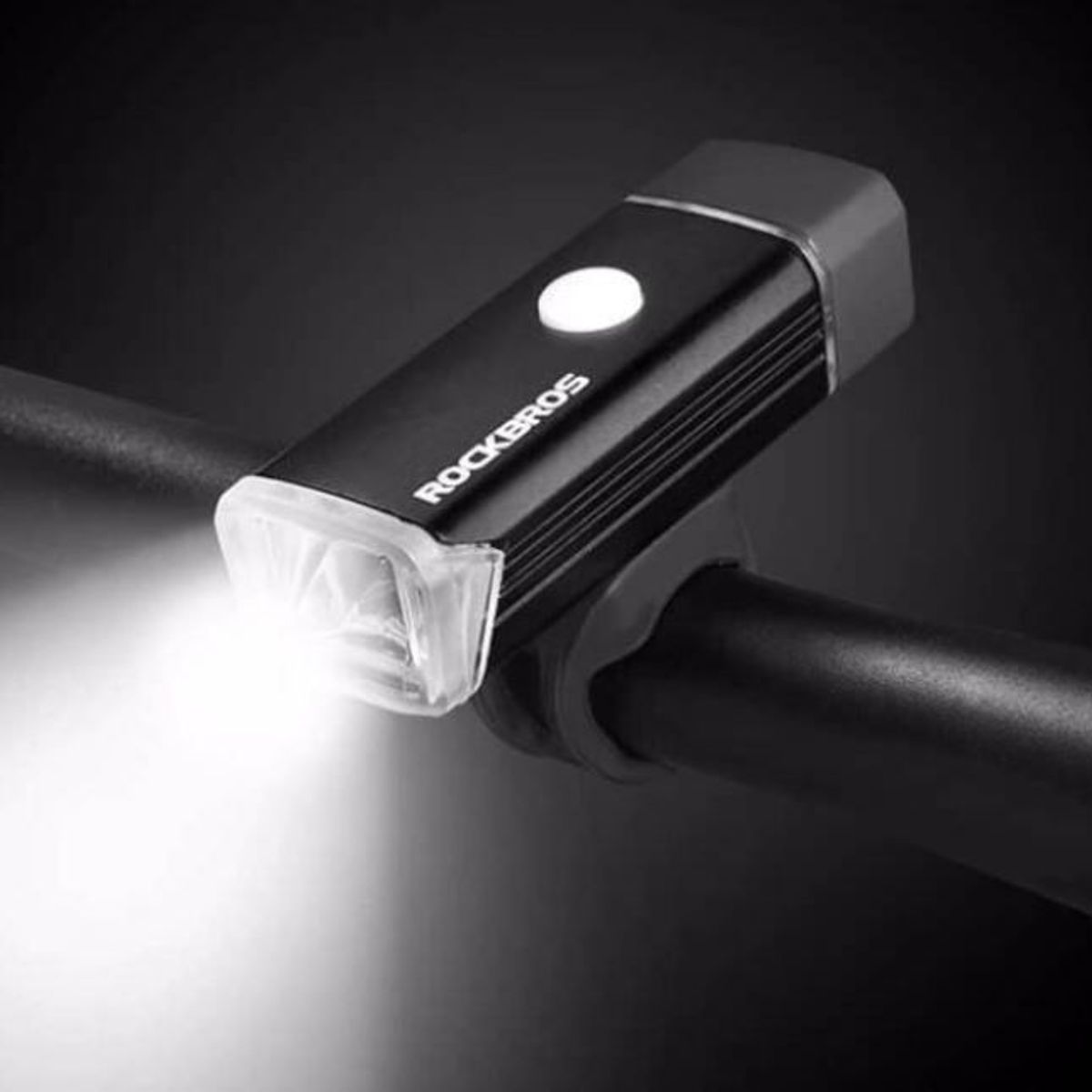 ROCKBROS - Luz Delantera 180 Lum. Ciclismo HY-LD306BK