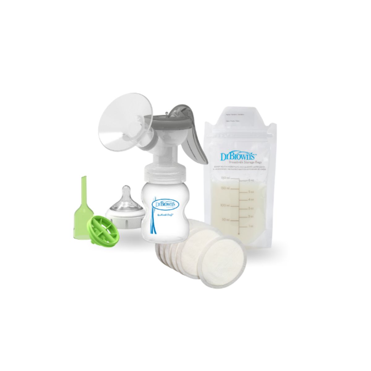 DR BROWNS - Set de lactancia Dr Brown´s con extractor manual