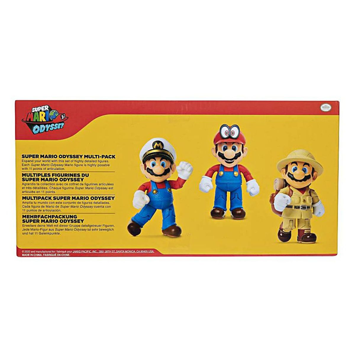 JAKKS PACIFIC - Set x3 Mario Bros y Luigui