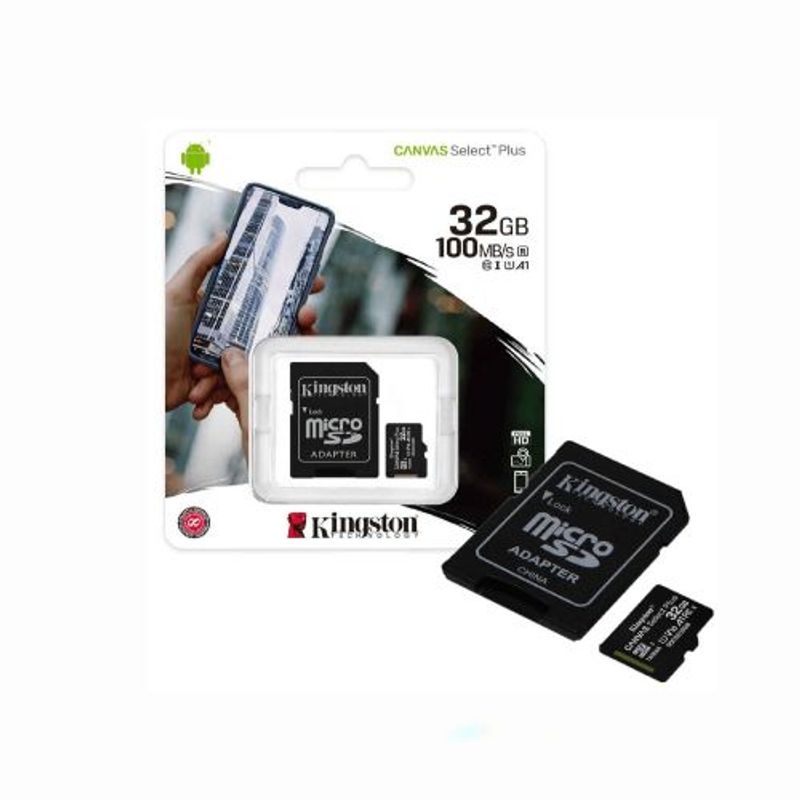 KINGSTON - Memoria Micro SD Kingston Canvas 128GB Clase 10 UHS-I 100 MB/S