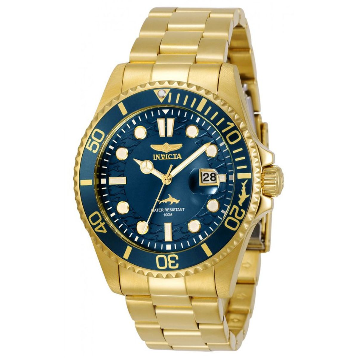 INVICTA - Reloj invicta 30024 dorado para hombre
