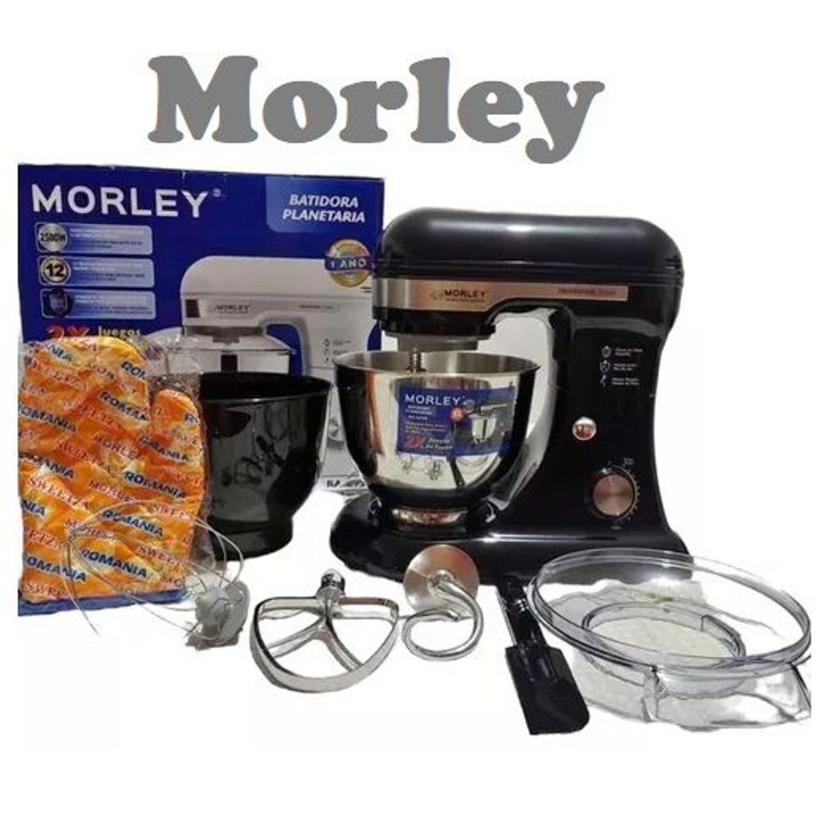 GENERICO - Batidora planetaria tapaguantes morley 2500w