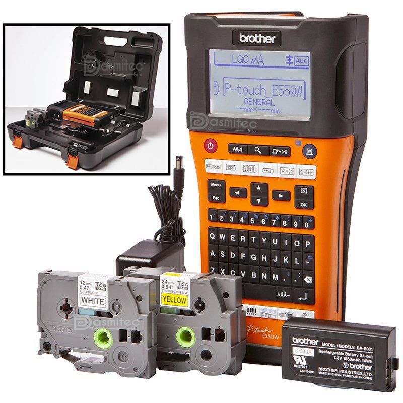 BROTHER - Rotuladora Brother PT-E550WVP Wifi Portatil