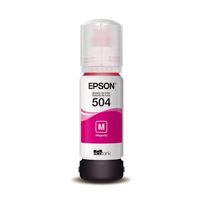 EPSON - Botella De Tinta T504 Magenta - Epson