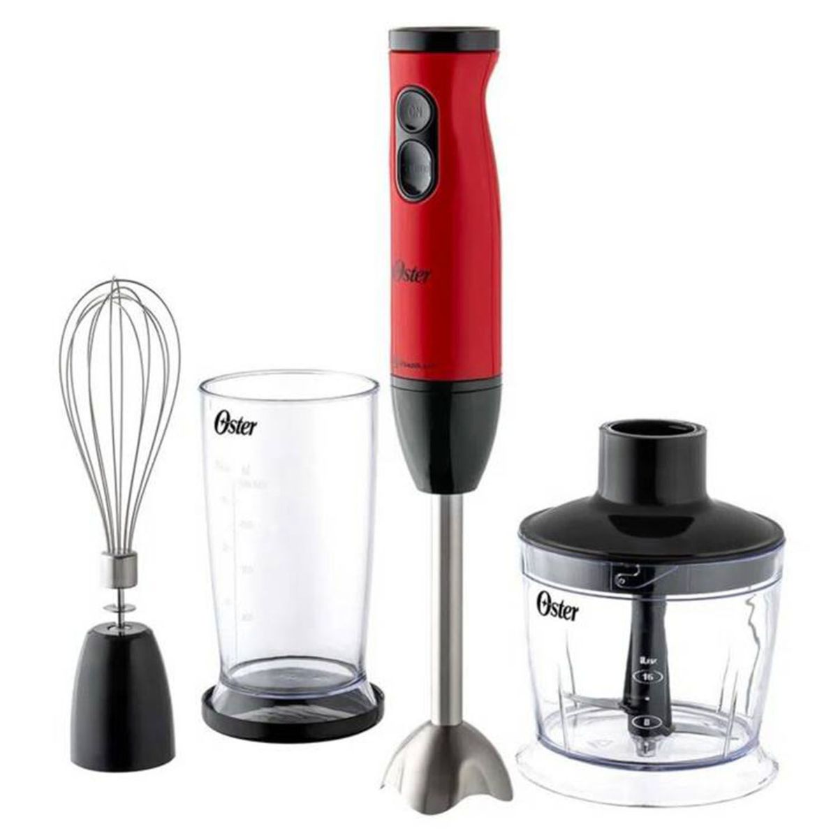 OSTER - Batidora de Inmersión Oster FPSTHB460A 1 Vel + Turbo