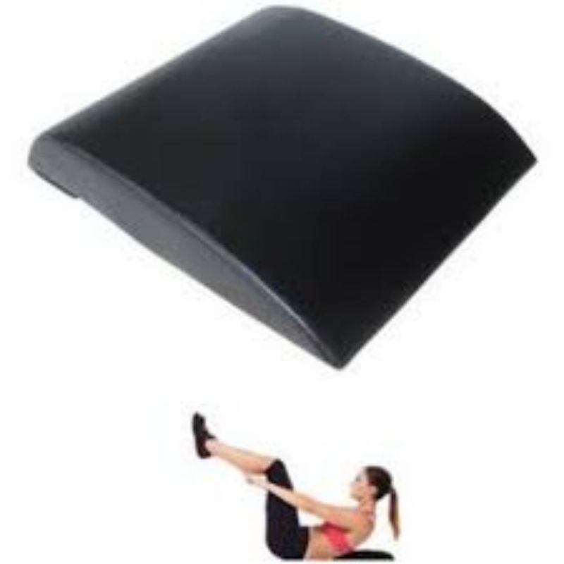 URBAN FIT - Almohadilla Lumbar  para abdominales  - Negro
