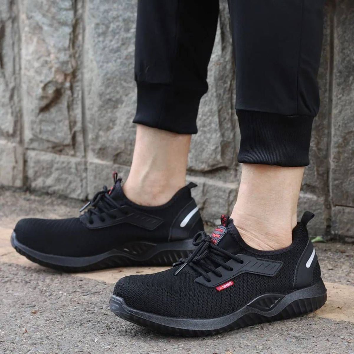 BLWOENS - Zapatos De Seguridad Blwoens  Negros Antipinchazos