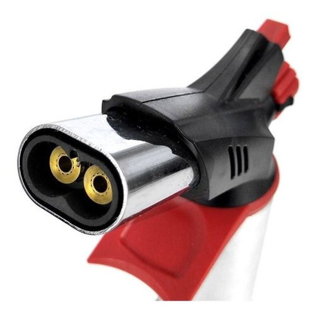 GENERICO - Soplete Flameador Profesional Cocina Recargable Doble Cañon