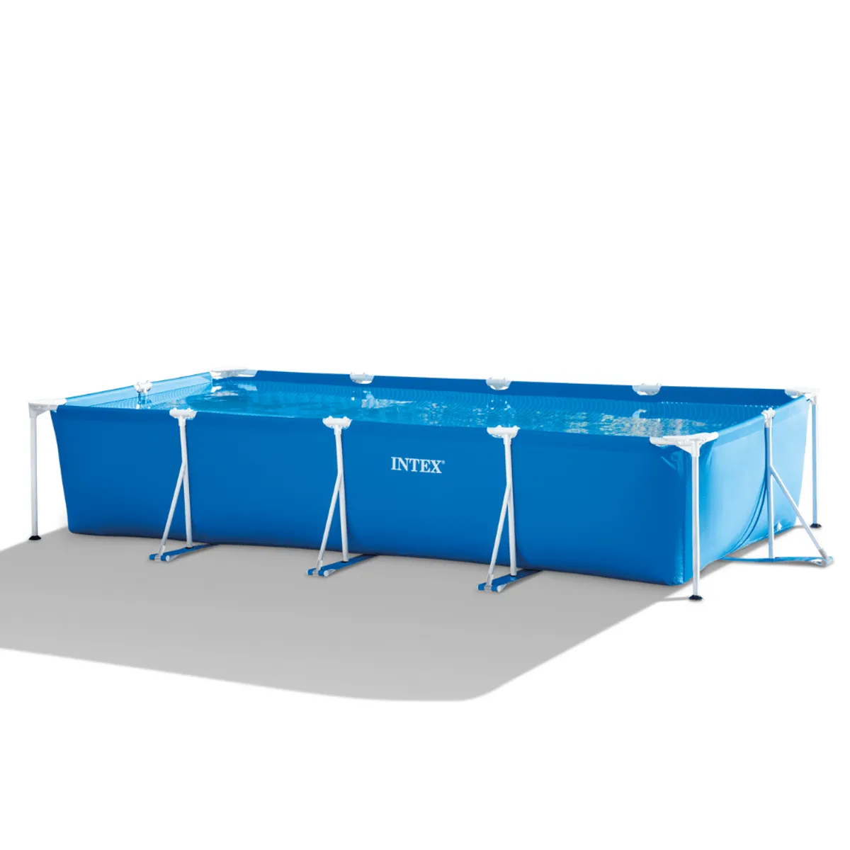 INTEX - Piscina Armable rectangular Intex 450x220x84cm