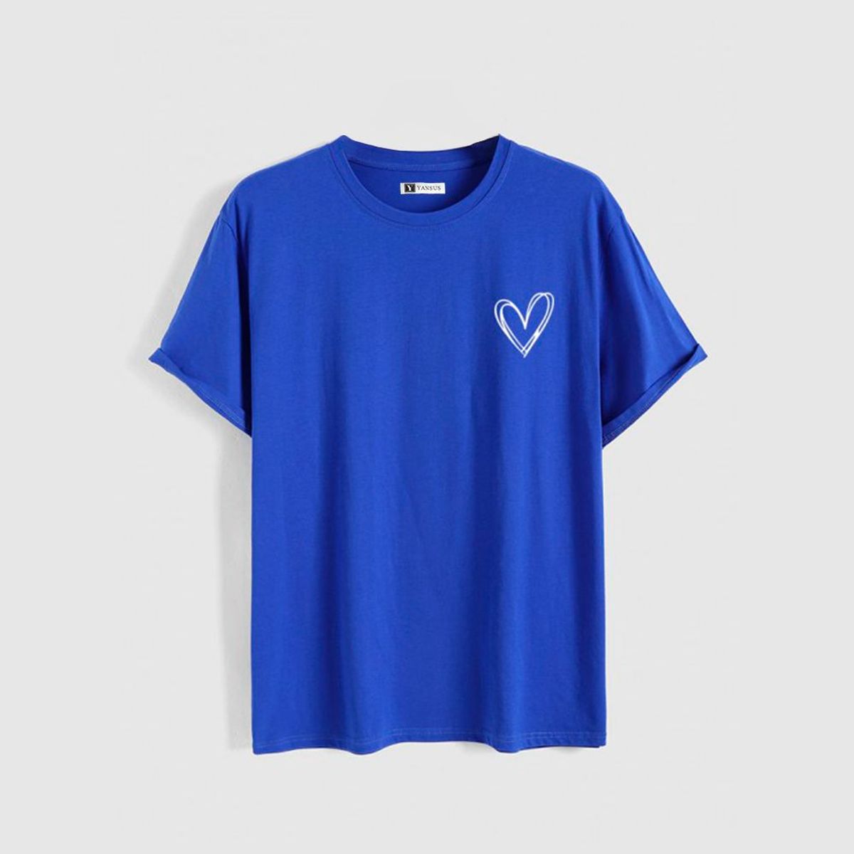 YANSUS - Polo Hombre Yansus Azul Corazon