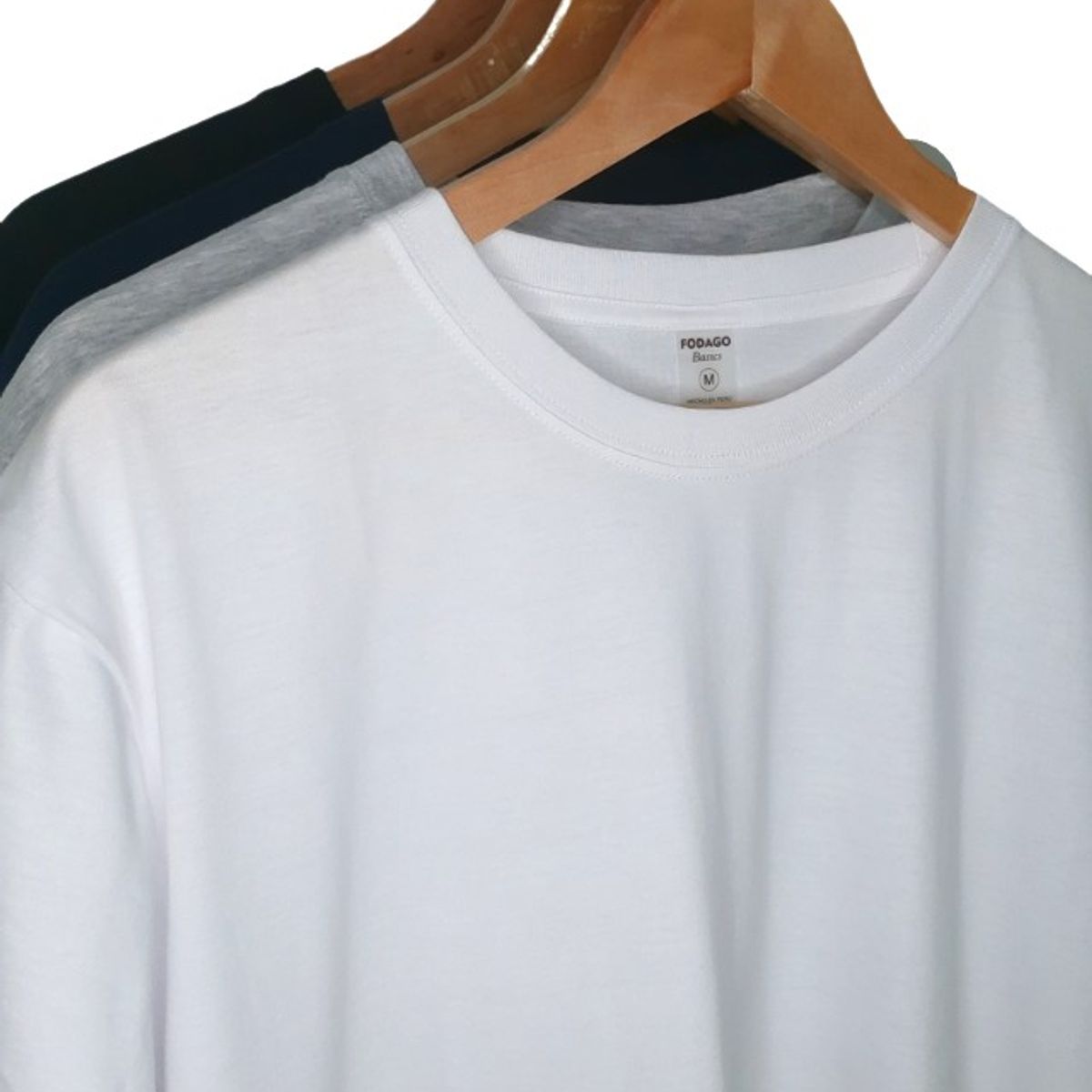 FODAGO - Polo Hombre Manga Corta - Blanco