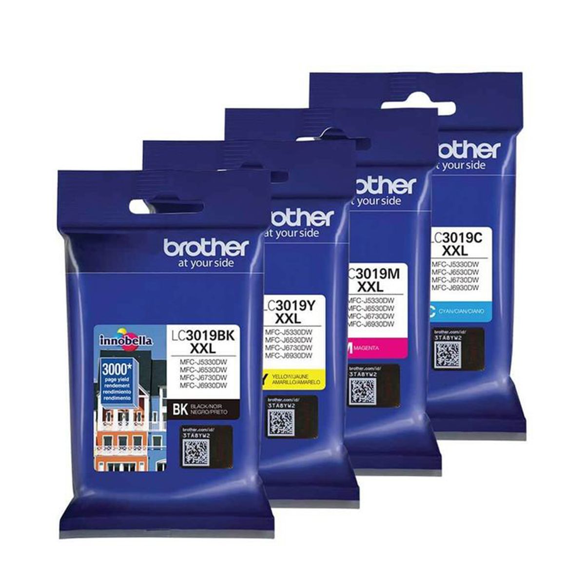 BROTHER - KIT DE CARTUCHO DE TINTA BROTHER LC-3019 ORIGINAL