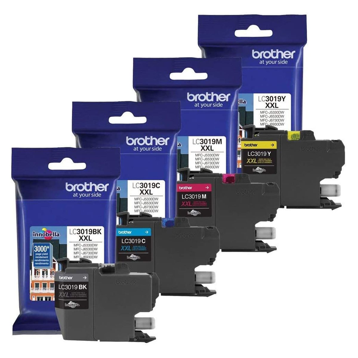 BROTHER - KIT DE CARTUCHO DE TINTA BROTHER LC-3019 ORIGINAL