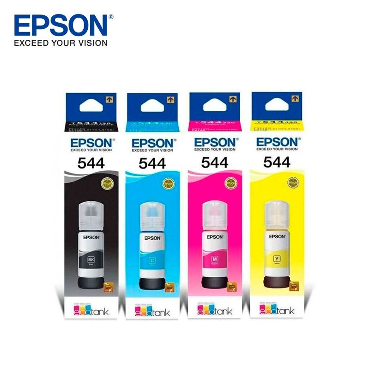 EPSON - Pack de Tintas Orig. Epson 544 Cyan/ Magenta/ Yellow/ Black
