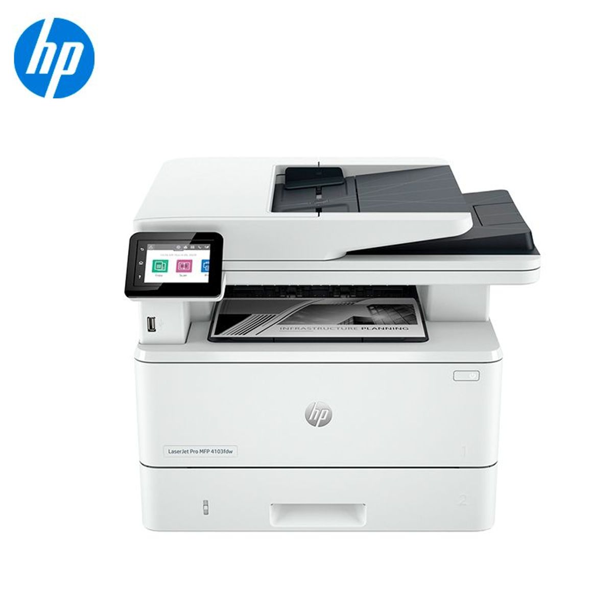 HP - Impresora Multifuncional HP LaserJet Pro 4103fdw Monocromática
