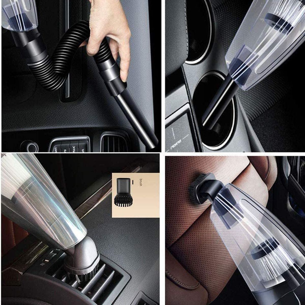 GENERICO - Aspiradora inalambrica ideal para el hogar y auto