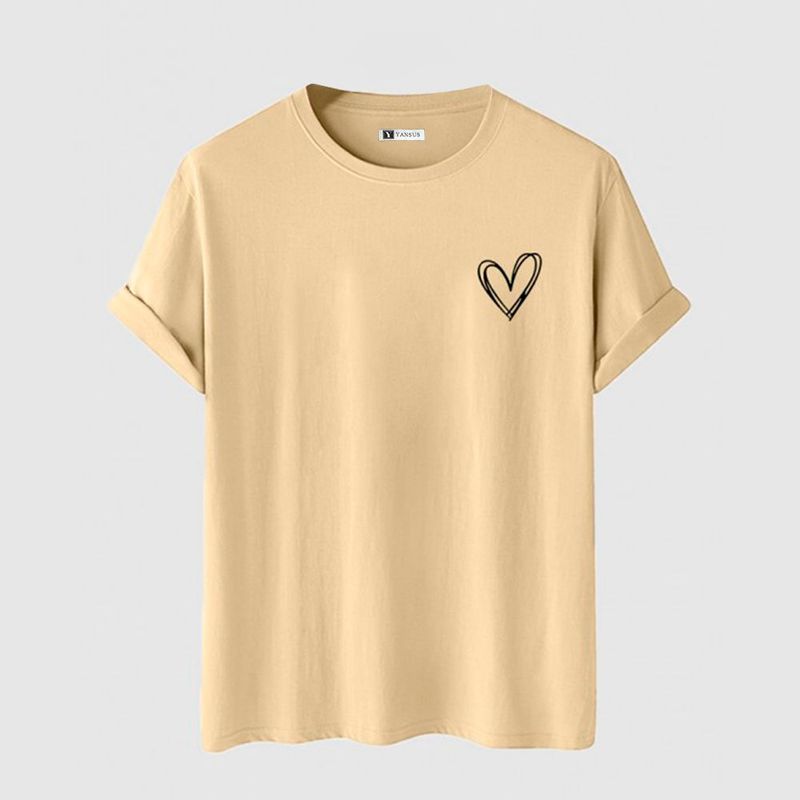 YANSUS - Polo Hombre Yansus Beige Corazon