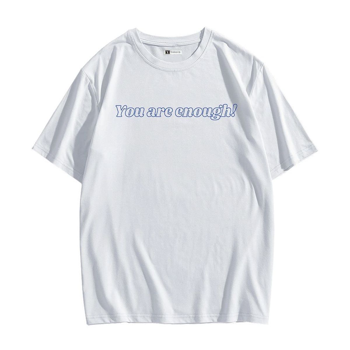 YANSUS - Polo Hombre Yansus Blanco You Are Enough