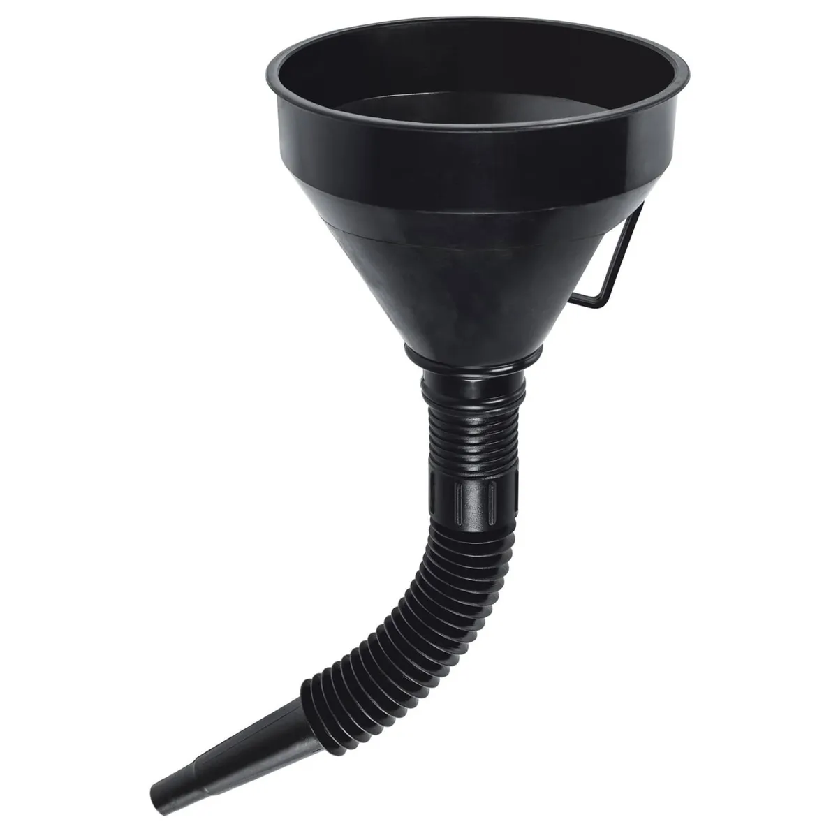 TRUPER - Embudo plástico con filtro cuello flexible Truper