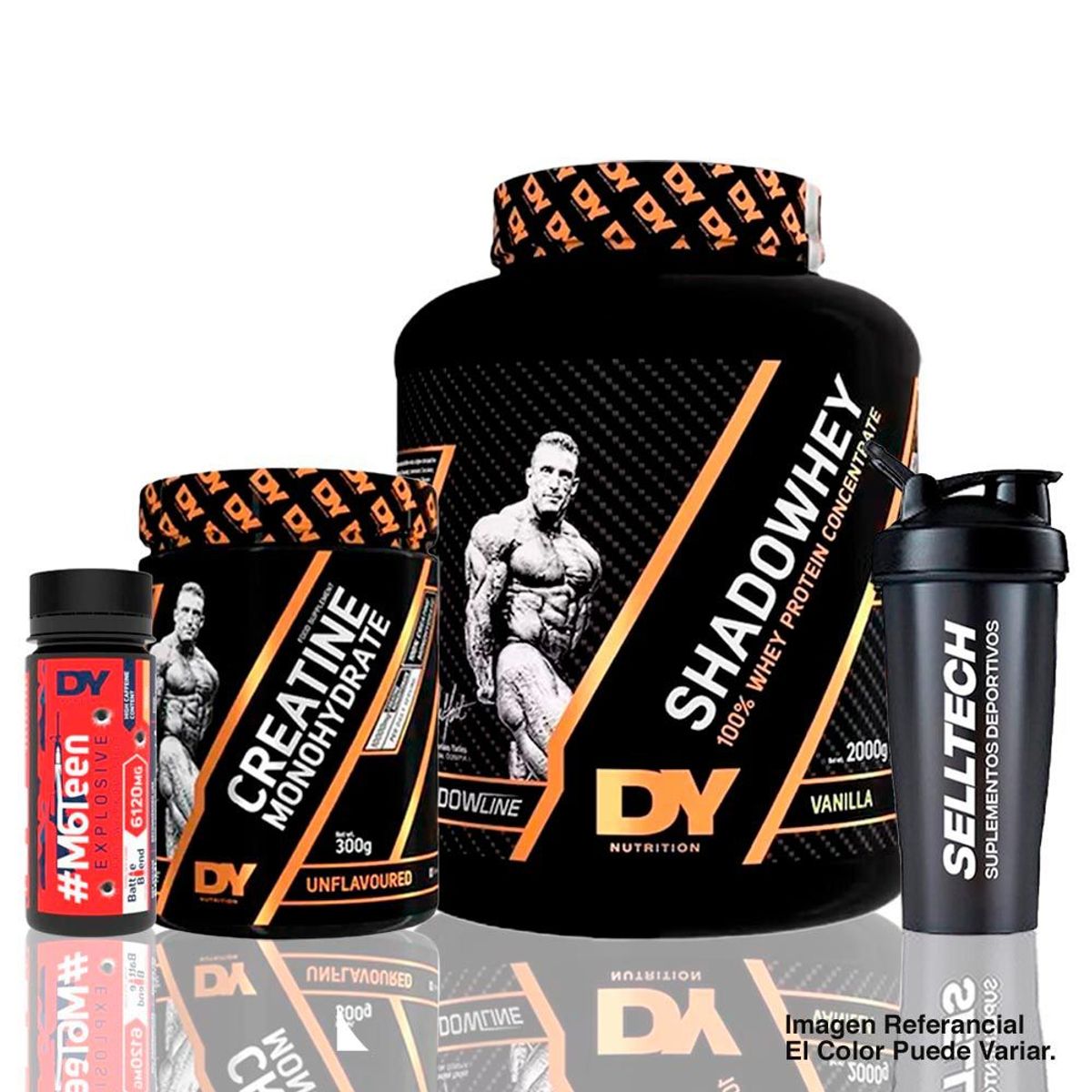 DORIAN YATES - Pack Dorian Yates Shadow Whey VainillaCreatina 300grM6Teen