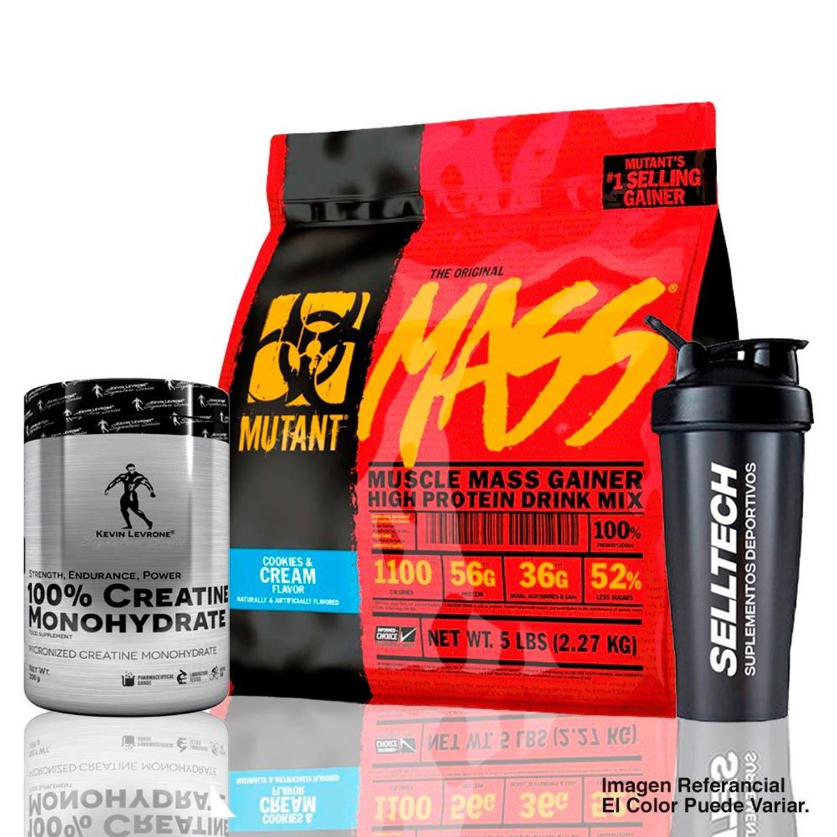 MUTANT - Pack Mutant Mass 5lb CookiesCreatina 300gr